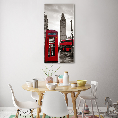 Tableau en verre Big Ben Londres