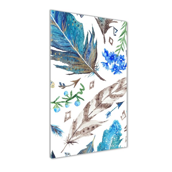 Plumes et fleurs