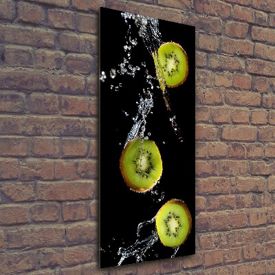 Tableau sur verre Kiwi