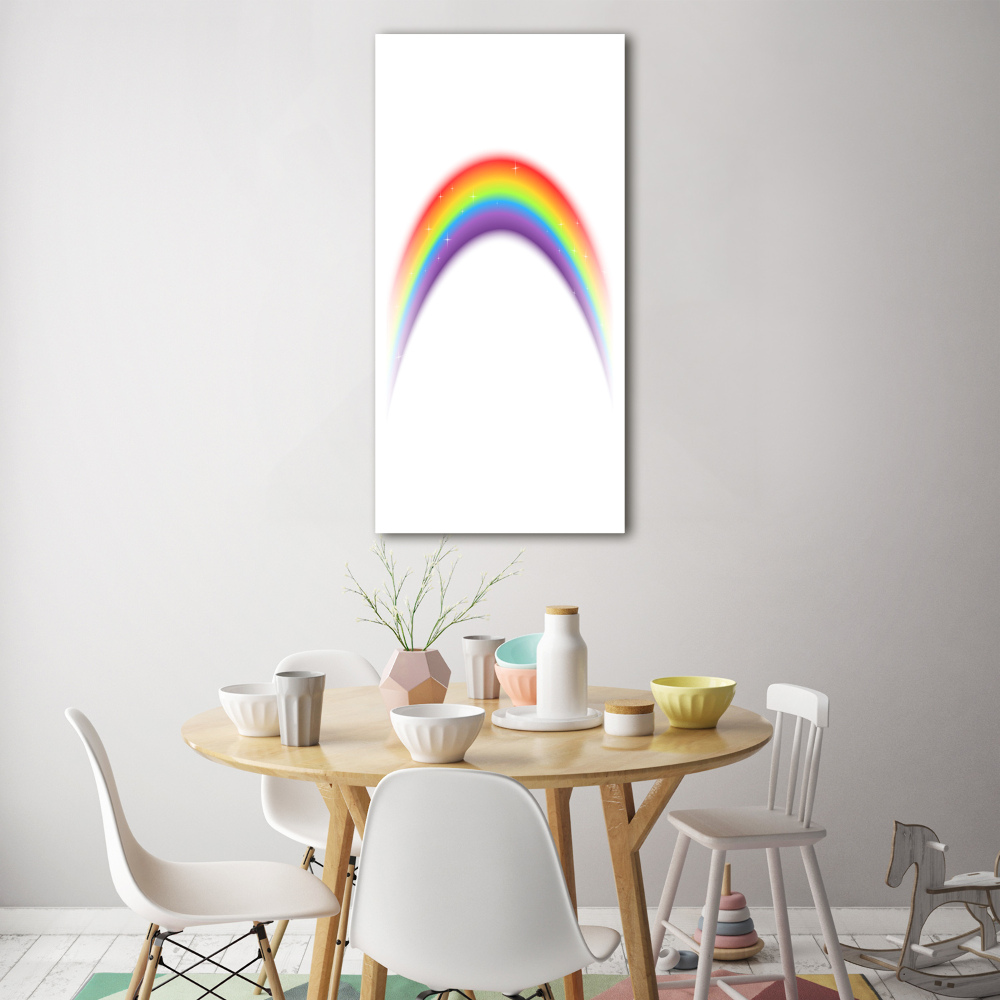 Tableau en verre Arc-en-ciel