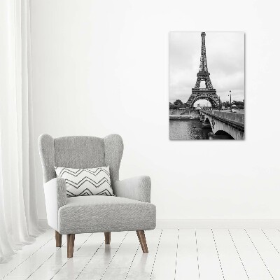 Tableau photo sur verre Tour Eiffel France