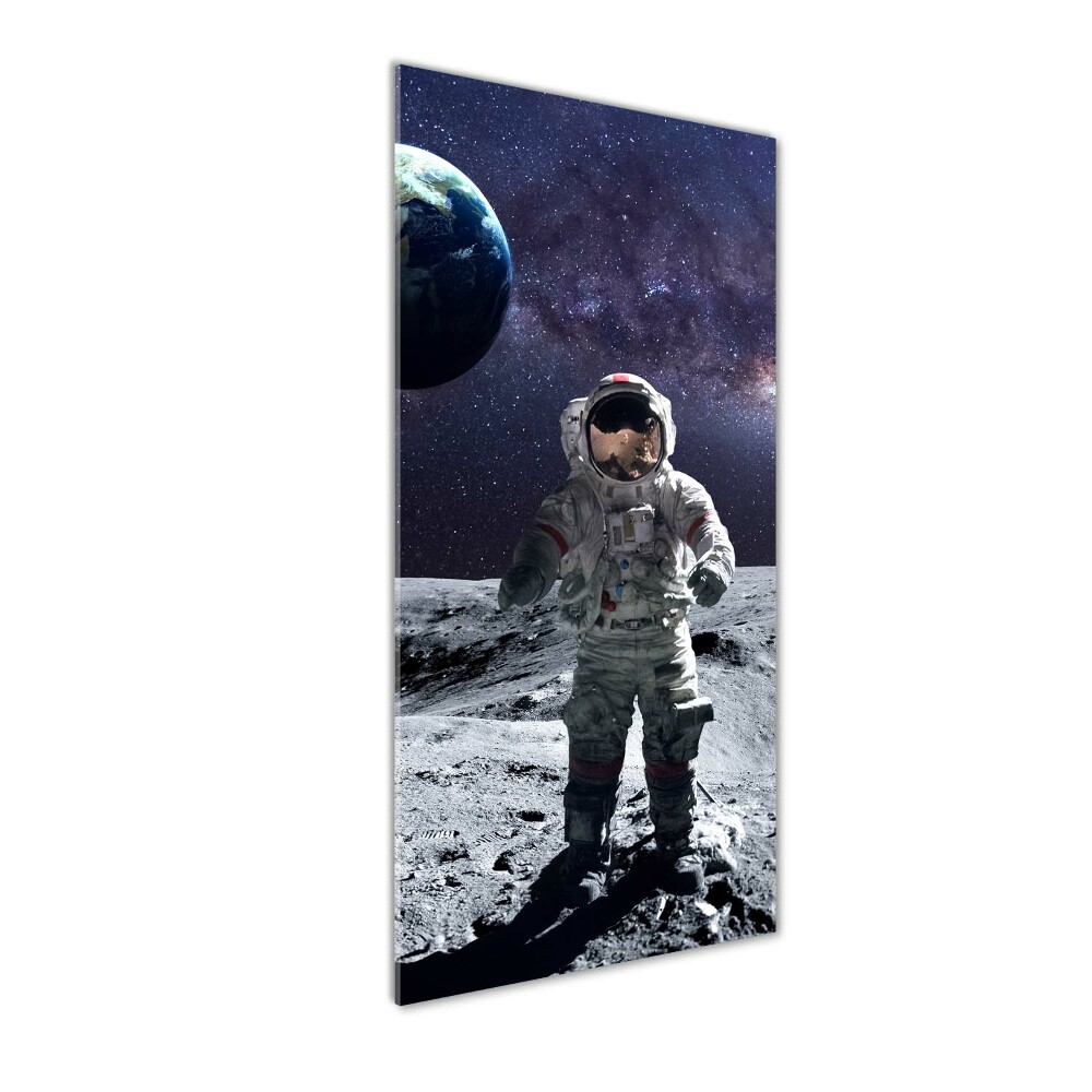 Tableau sur verre Astronaute