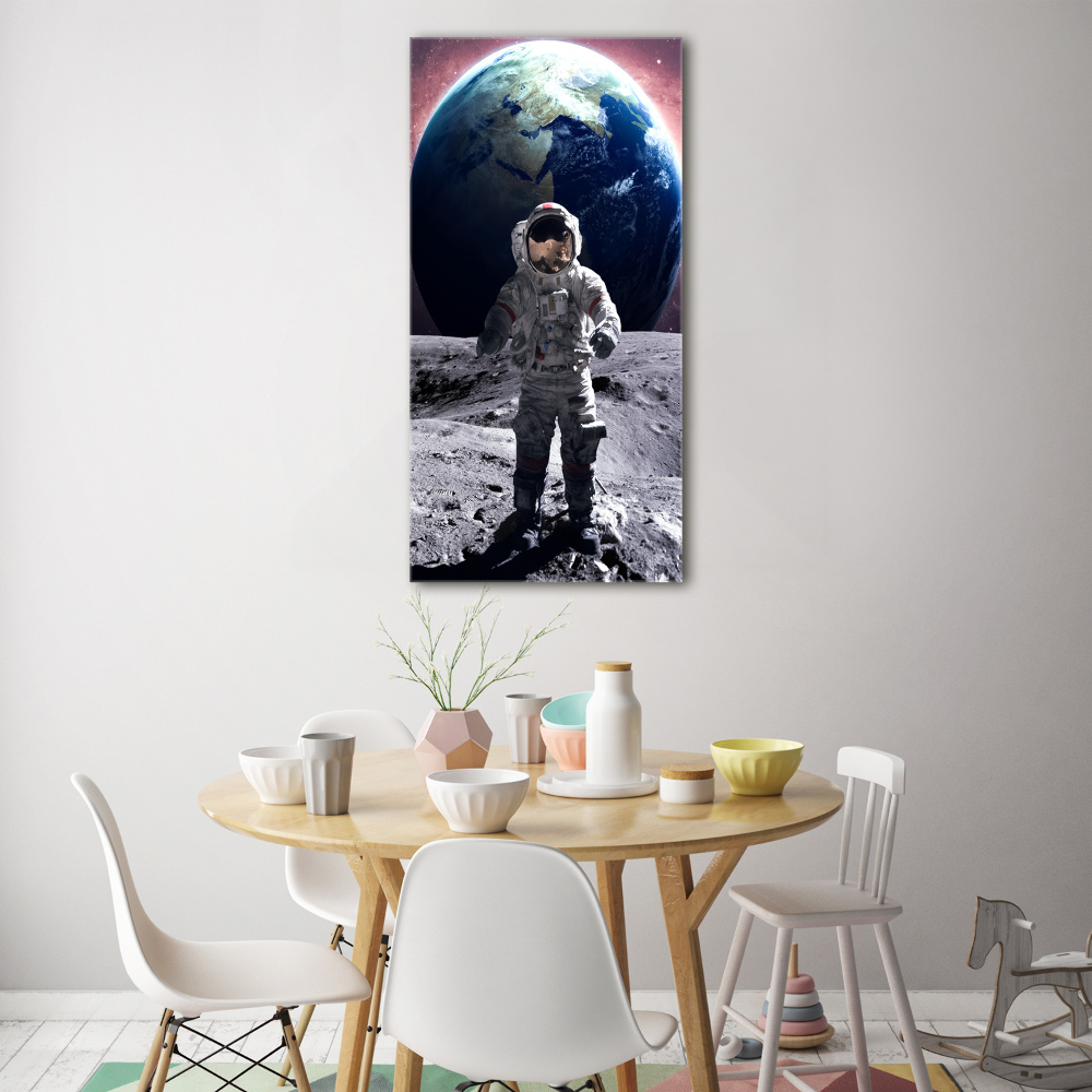 Tableau imprimé sur verre Astronaute