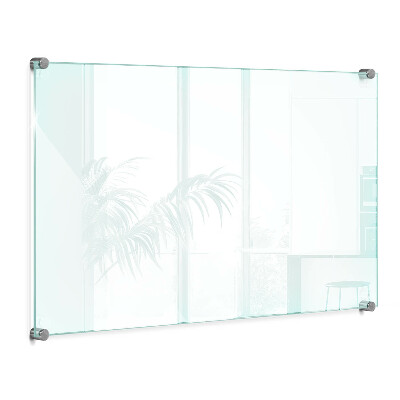 Crédence de cuisine en verre transparente