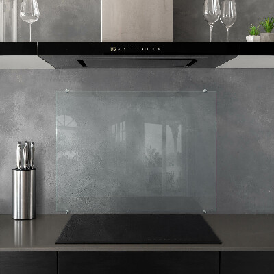 Crédence de cuisine en verre transparente