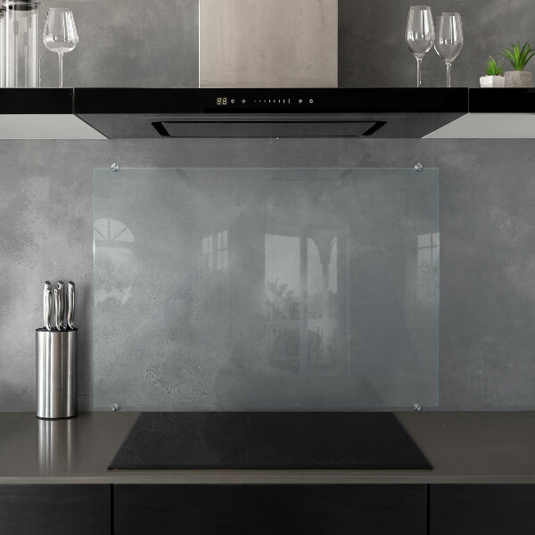Crédence de cuisine en verre transparente