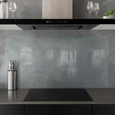 Crédence de cuisine en verre transparente