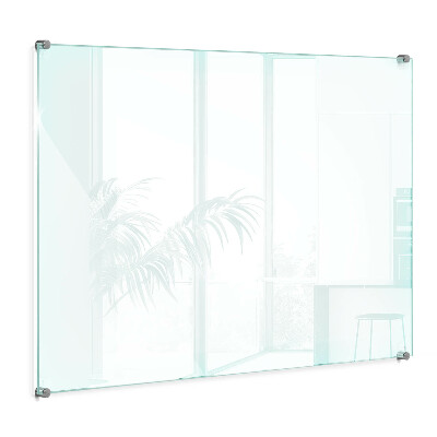 Crédence de cuisine en verre transparente
