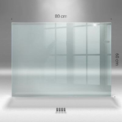 Crédence de cuisine en verre transparente