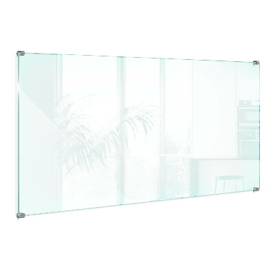 Crédence de cuisine en verre transparente