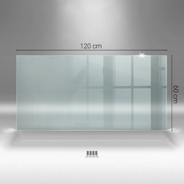Crédence de cuisine en verre transparente