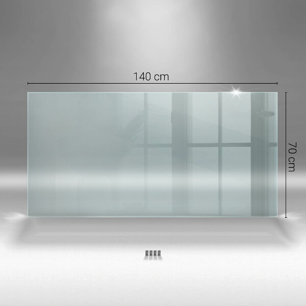 Crédence de cuisine en verre transparente