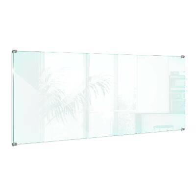 Crédence de cuisine en verre transparente