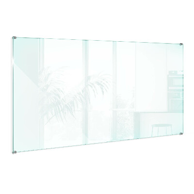 Crédence de cuisine en verre transparente