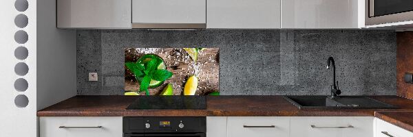 Crédence cuisine en verre Mojito