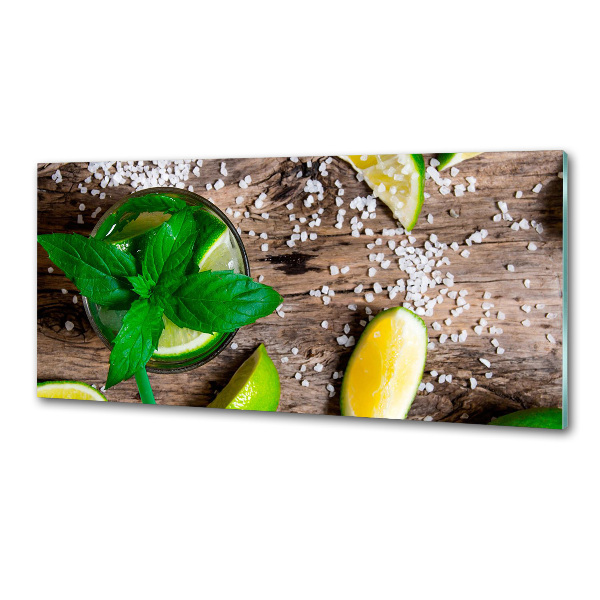 Crédence cuisine en verre Mojito