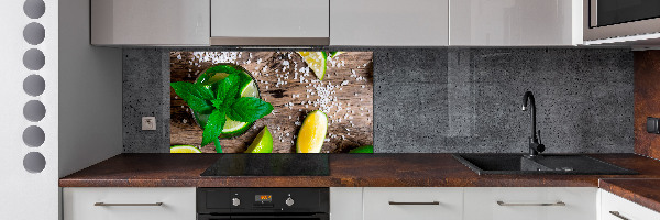 Crédence cuisine en verre Mojito