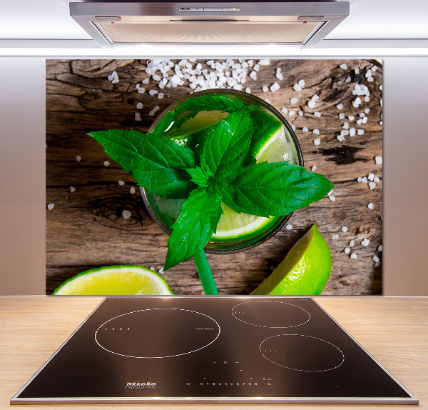 Crédence cuisine en verre Mojito