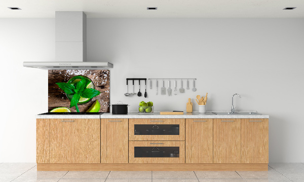 Crédence cuisine en verre Mojito