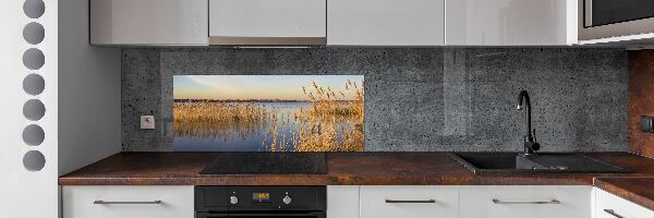 Panneaux muraux cuisine Roseau d'eau