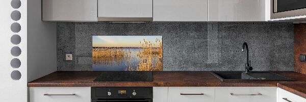 Panneaux muraux cuisine Roseau d'eau