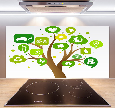 Panneaux muraux cuisine Arbre écologique