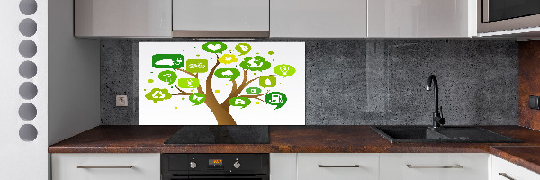 Panneaux muraux cuisine Arbre écologique