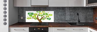 Panneaux muraux cuisine Arbre écologique
