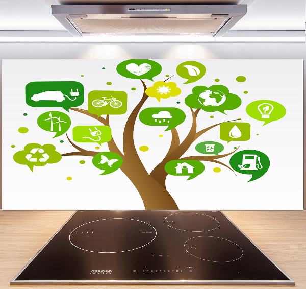 Panneaux muraux cuisine Arbre écologique