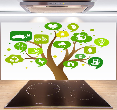 Panneaux muraux cuisine Arbre écologique