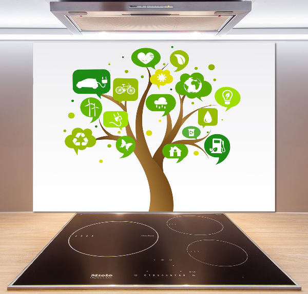 Panneaux muraux cuisine Arbre écologique