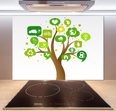 Panneaux muraux cuisine Arbre écologique