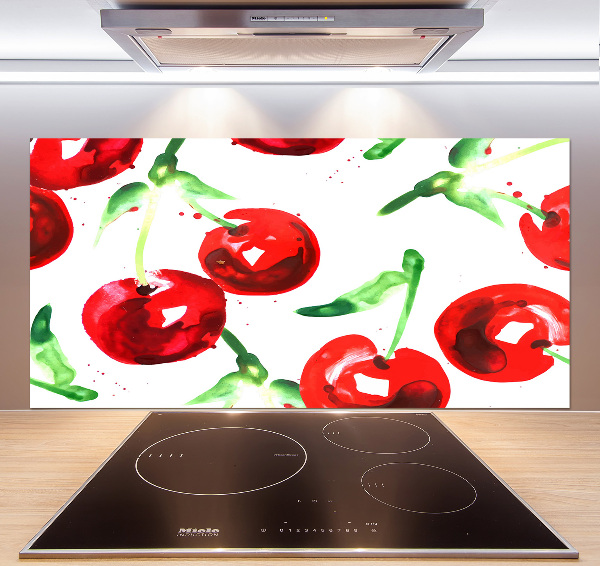 Panneau pour cuisine Cerises