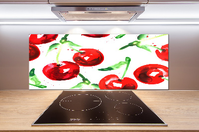 Panneau pour cuisine Cerises