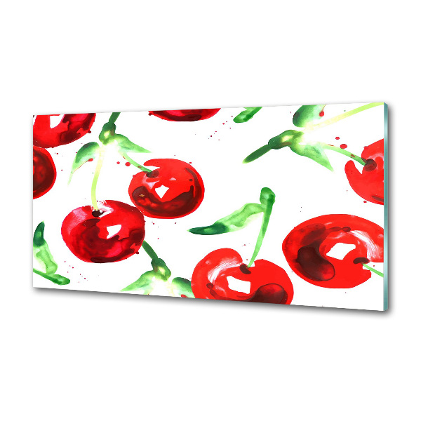 Panneau pour cuisine Cerises