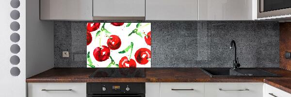 Panneau pour cuisine Cerises