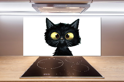 Panneau crédence cuisine Illustration de chat