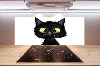 Panneau crédence cuisine Illustration de chat