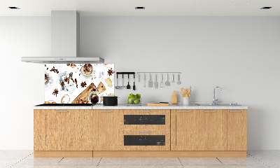Crédence de cuisine en verre Café du matin