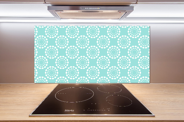 Crédence cuisine en verre Motif géométrique