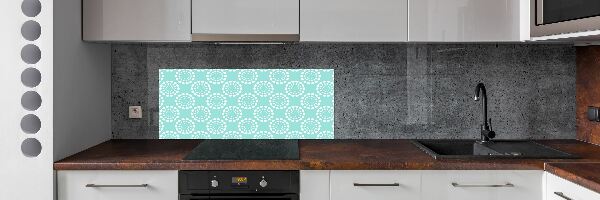 Crédence cuisine en verre Motif géométrique