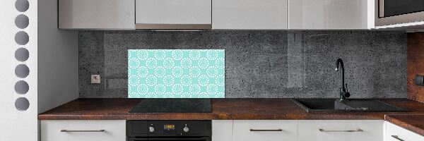 Crédence cuisine en verre Motif géométrique