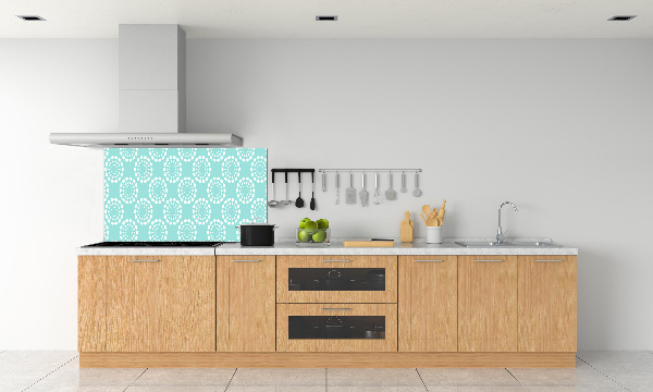 Crédence cuisine en verre Motif géométrique