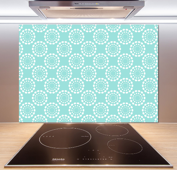 Crédence cuisine en verre Motif géométrique