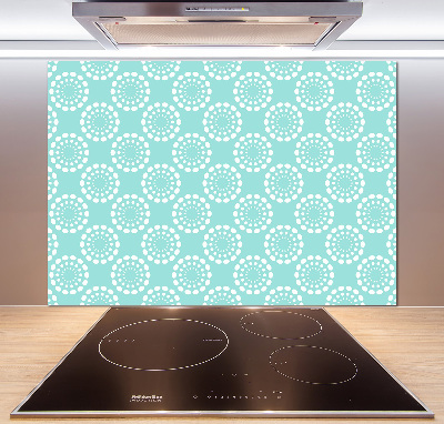 Crédence cuisine en verre Motif géométrique