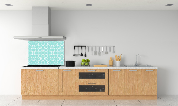 Crédence cuisine en verre Motif géométrique