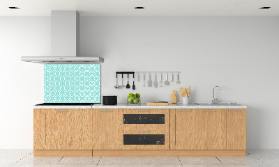 Crédence cuisine en verre Motif géométrique