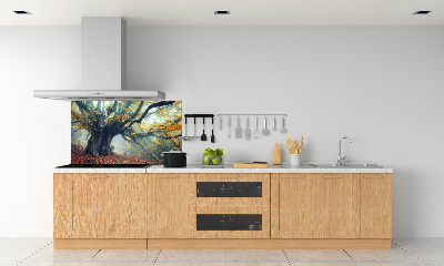 Verre pour crédence Vieil arbre