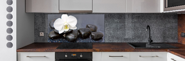 Crédence de cuisine en verre Orchidée