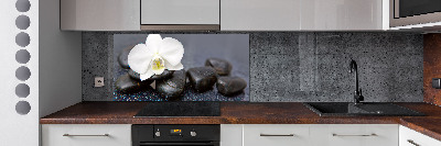 Crédence de cuisine en verre Orchidée